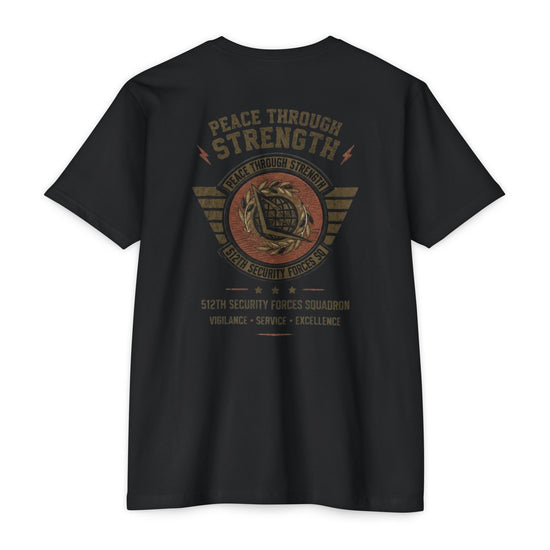 512 SFS Morale T-Shirt V2 — “Peace Through Strength” SF Squadron Tee