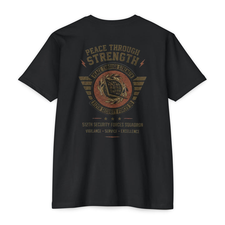 512 SFS Morale T-Shirt V2 — “Peace Through Strength” SF Squadron Tee