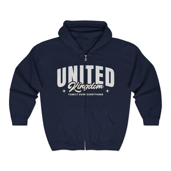 'United Kingdom' Zip-Up Hoodie