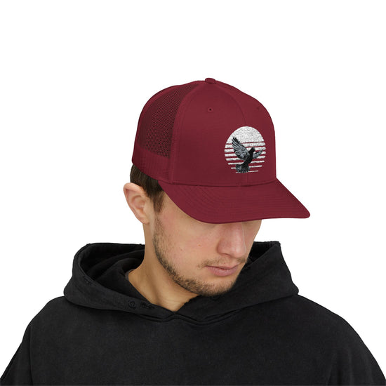 “Free Bird Sunrise” Snapback Trucker Cap