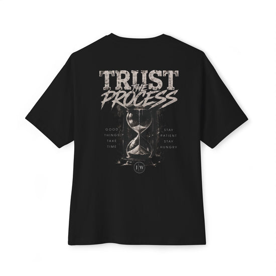 “Trust the Process” Oversized Boxy Tee