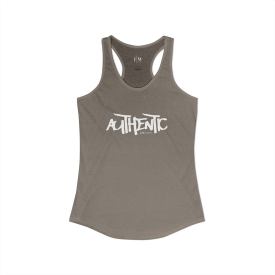 “Authentic” Women's Racerback Tank