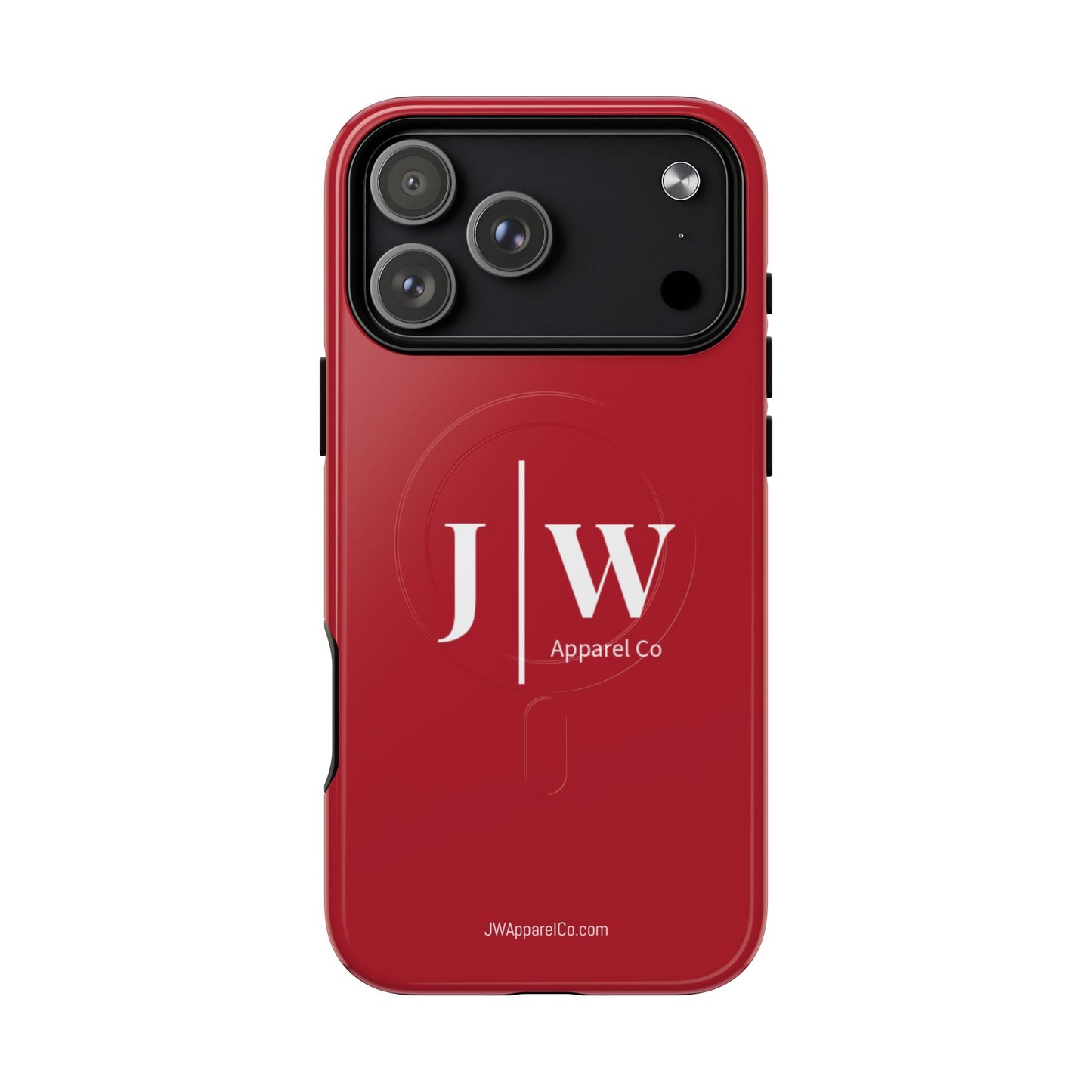 Tough “Dark Red” Magnetic iPhone Case