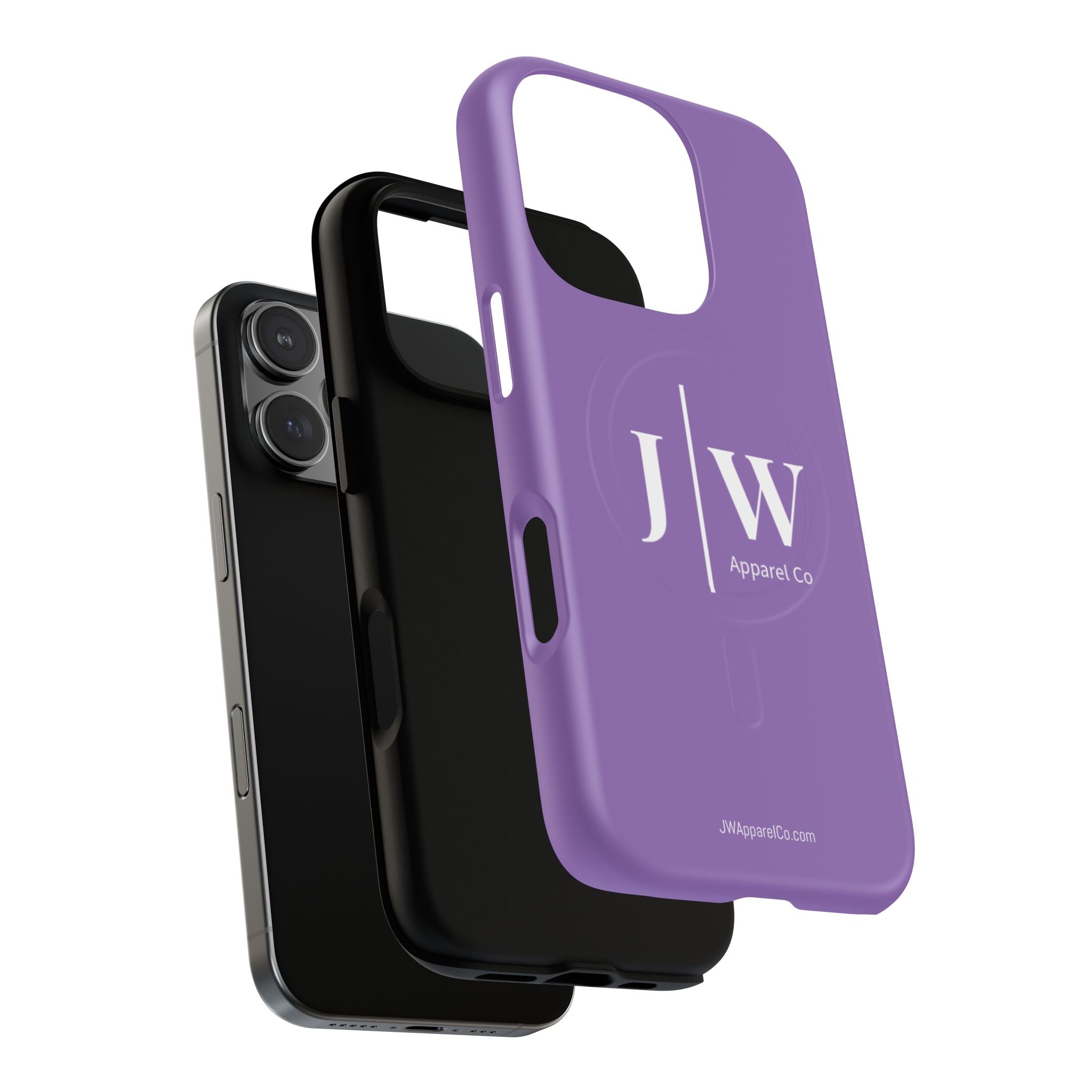 Tough “light purple” Magnetic iPhone Case