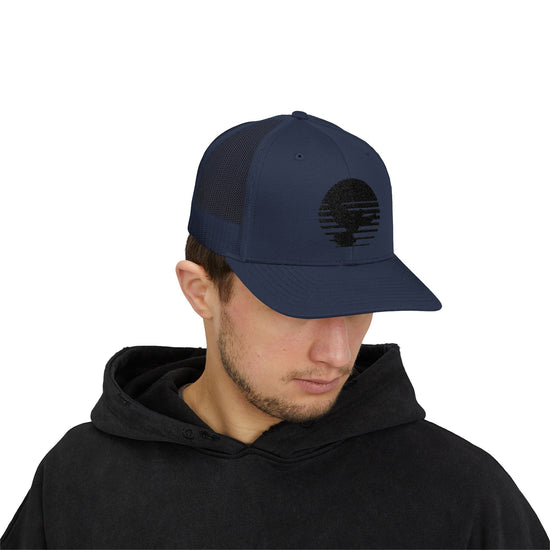 “Free Bird Sunrise v2” Snapback Trucker Cap
