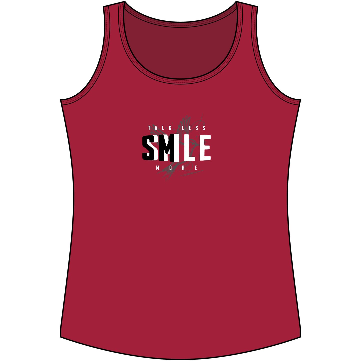 Smile Always Women’s Tank Top