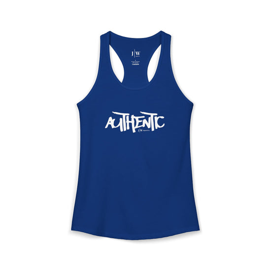“Authentic” Women's Racerback Tank