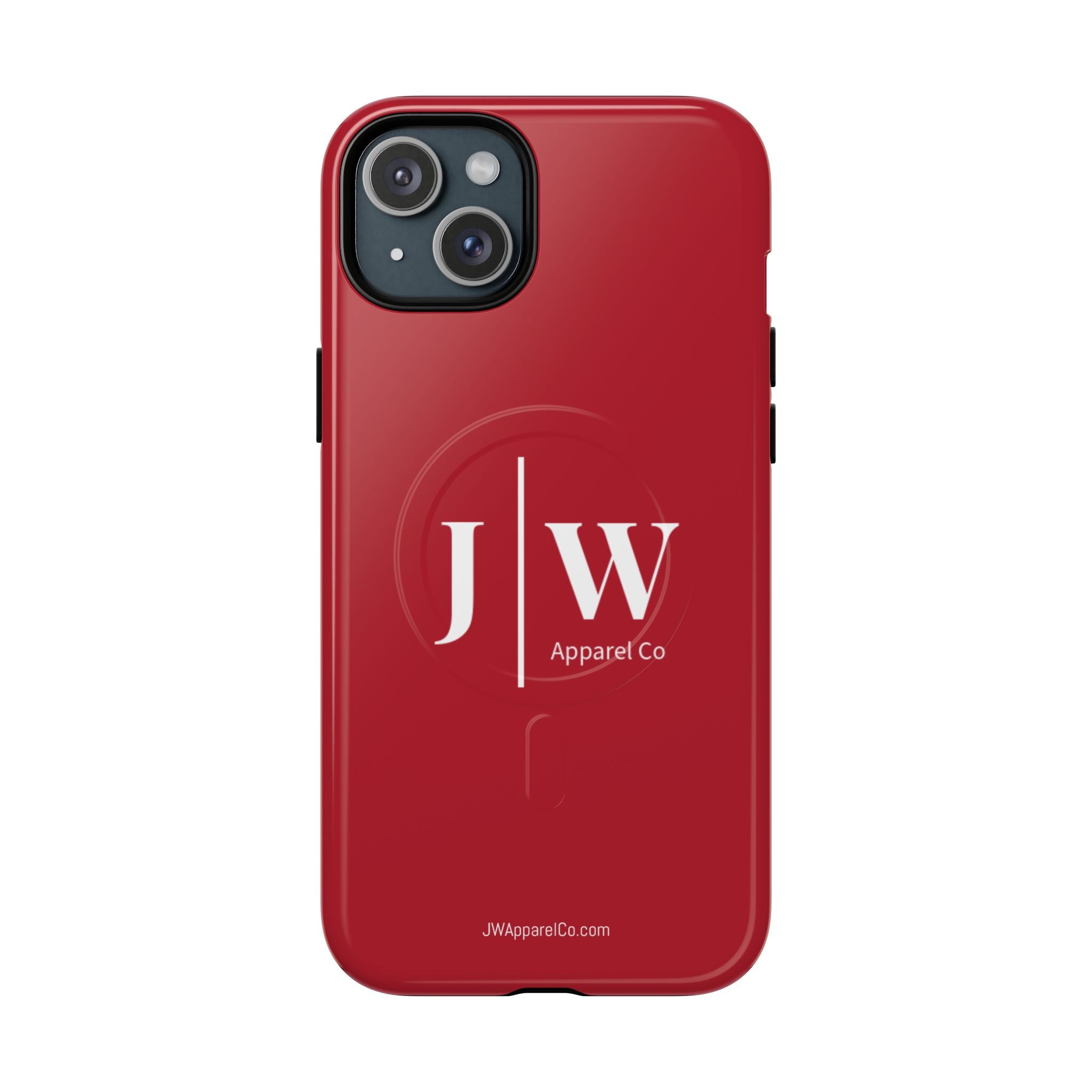 Tough “Dark Red” Magnetic iPhone Case