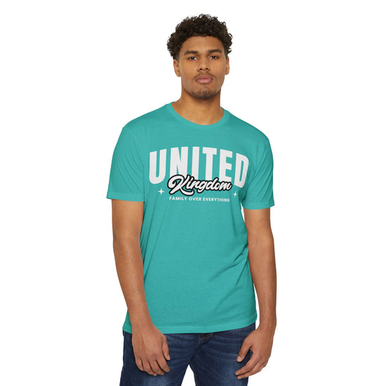 “United Kingdom” - Family Over Everything T-shirt
