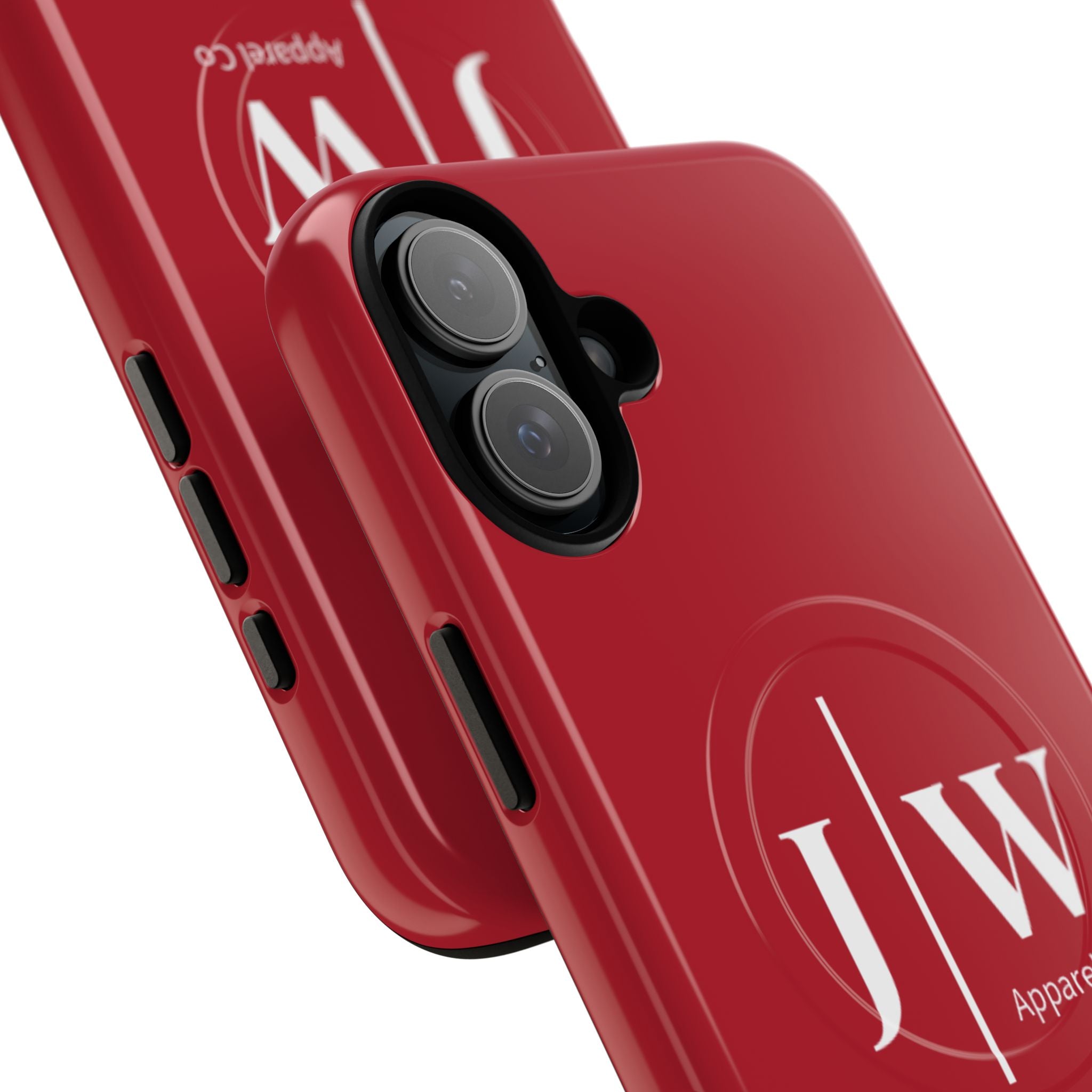 Tough “Dark Red” Magnetic iPhone Case