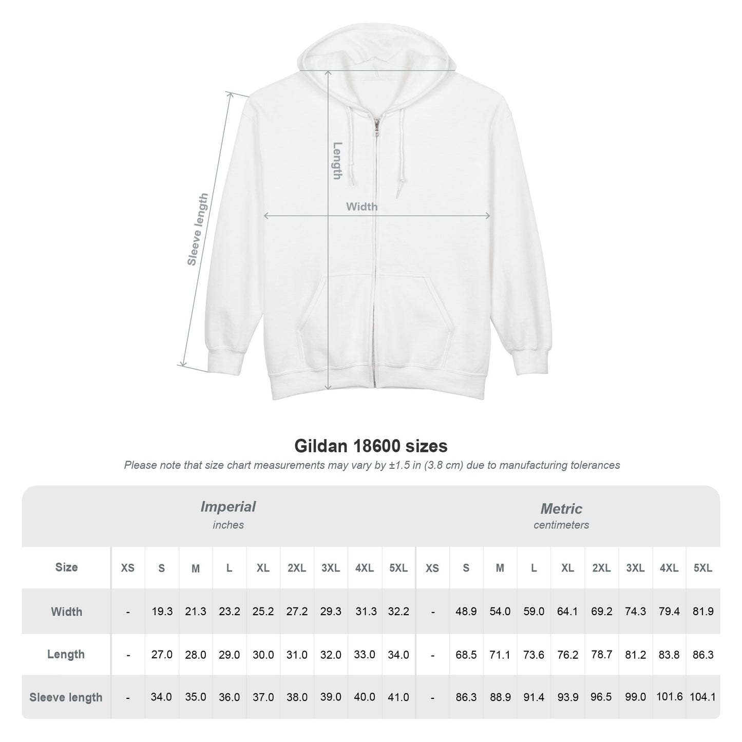 JW "HUSTLE Hard" Full-Zip Hoodie