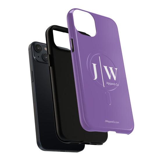 Tough “light purple” Magnetic iPhone Case