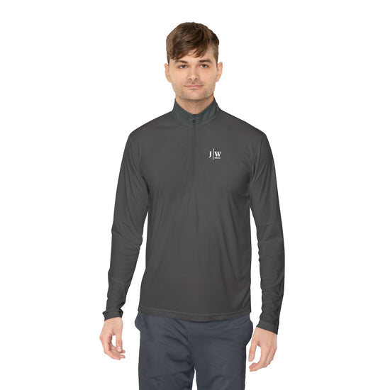 JW “White Logo” Quarter-Zip Pullover