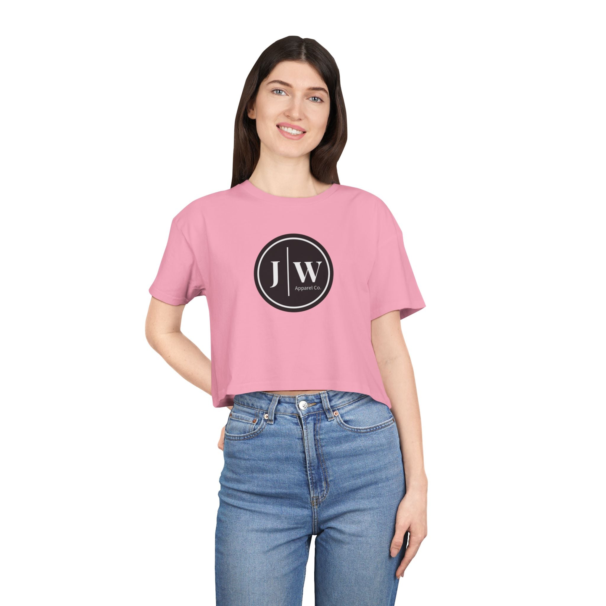JW “Crop Top” Casual Tee