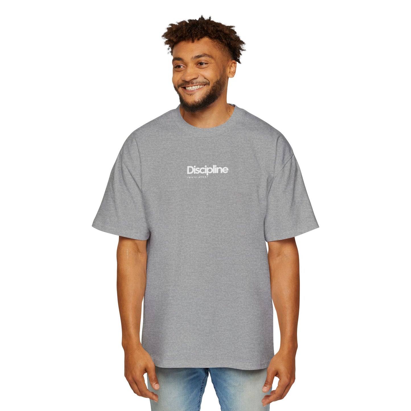 Oversized “Discipline” Tee