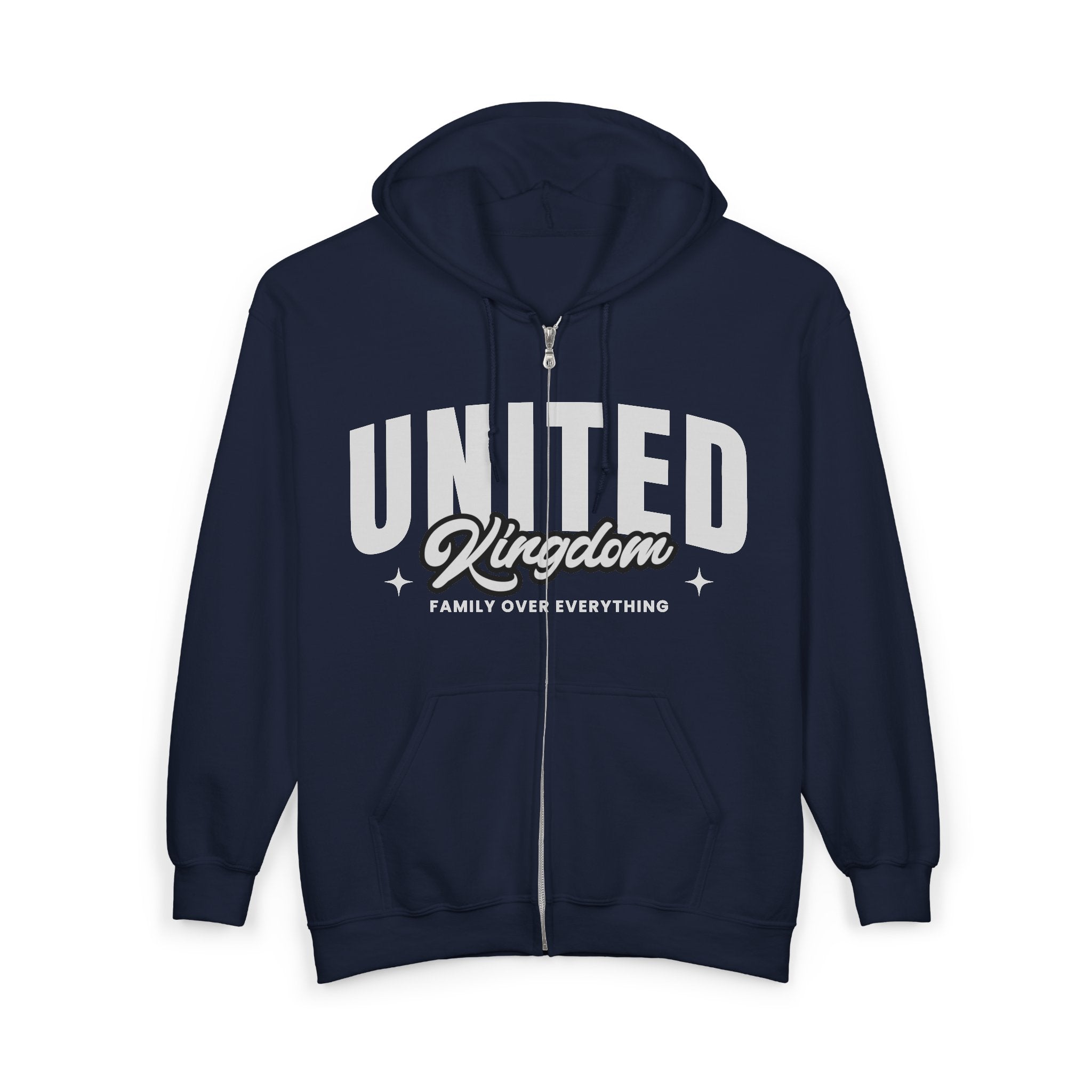 'United Kingdom' Zip-Up Hoodie