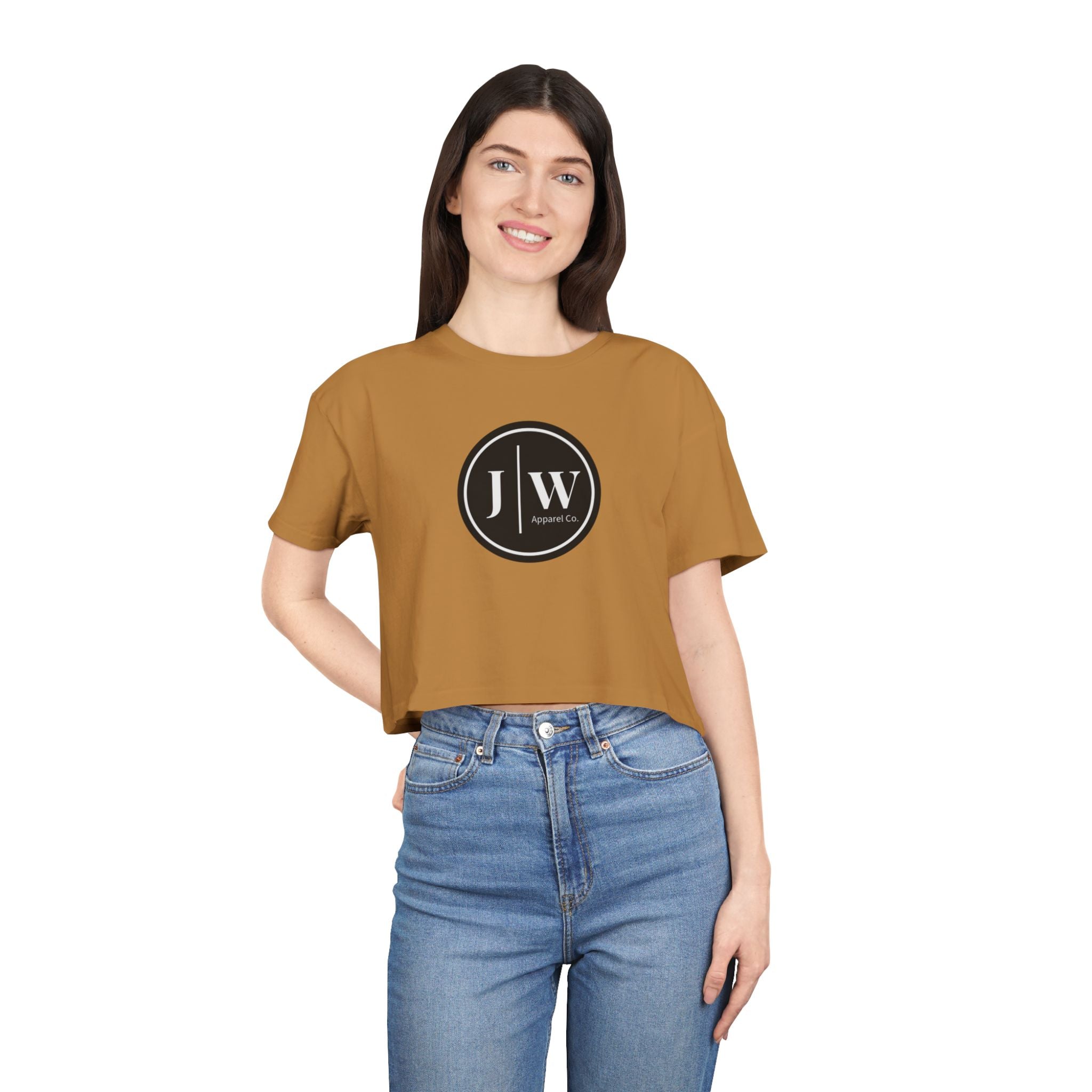 JW “Crop Top” Casual Tee