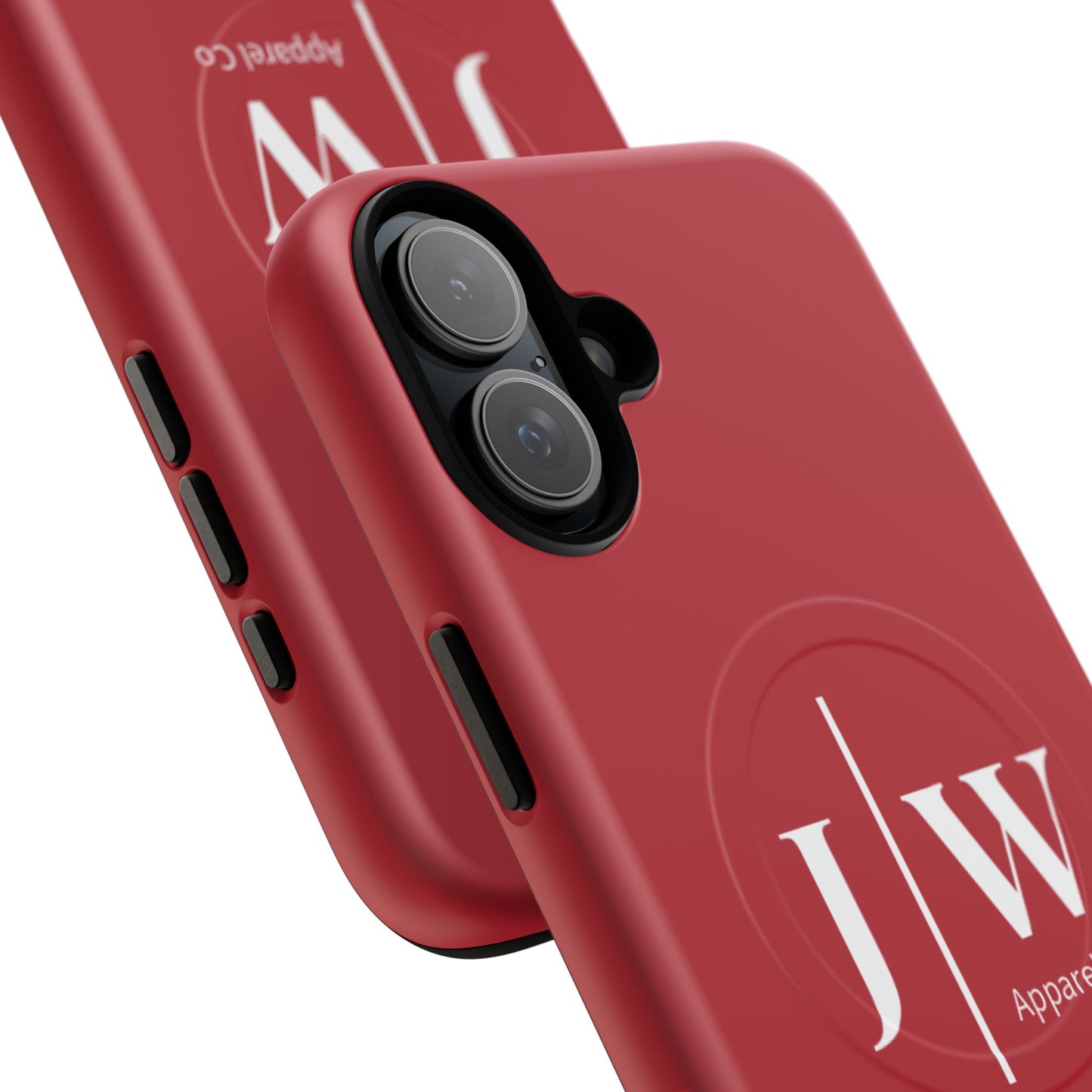 Tough “Dark Red” Magnetic iPhone Case