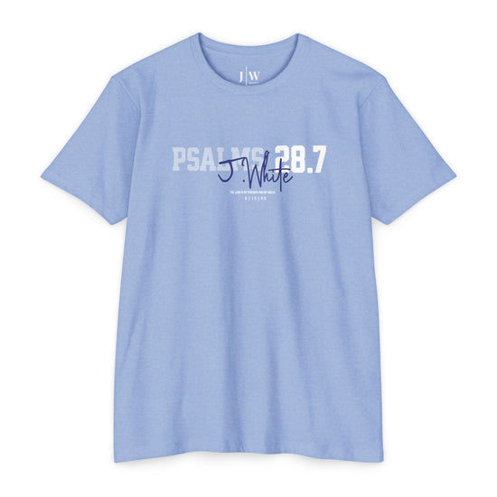Psalm 28:7 “J.White” T‑Shirt