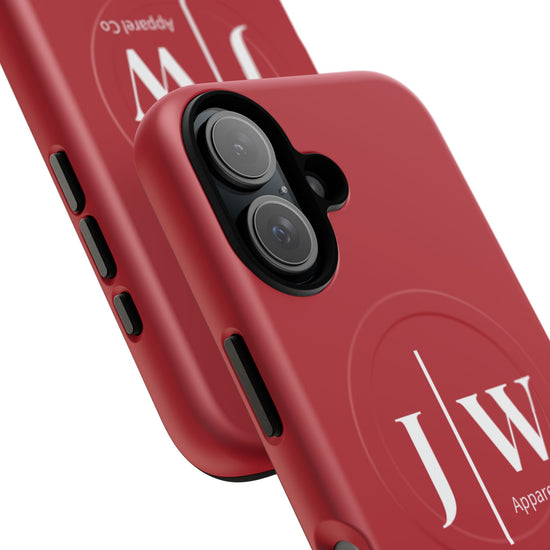 Tough “Dark Red” Magnetic iPhone Case