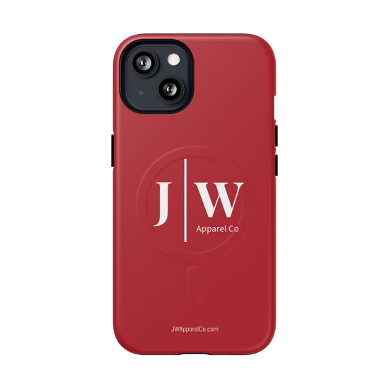 Tough “Dark Red” Magnetic iPhone Case
