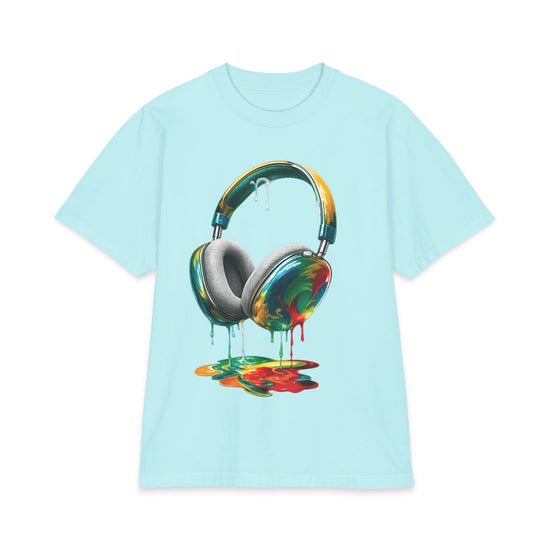 Oversize “Wet Paint” Headphones T-Shirt