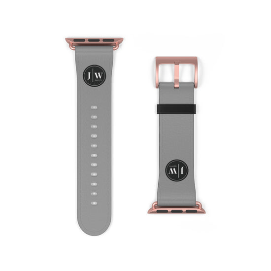 JW “Gray” Silicone Apple Watch Band