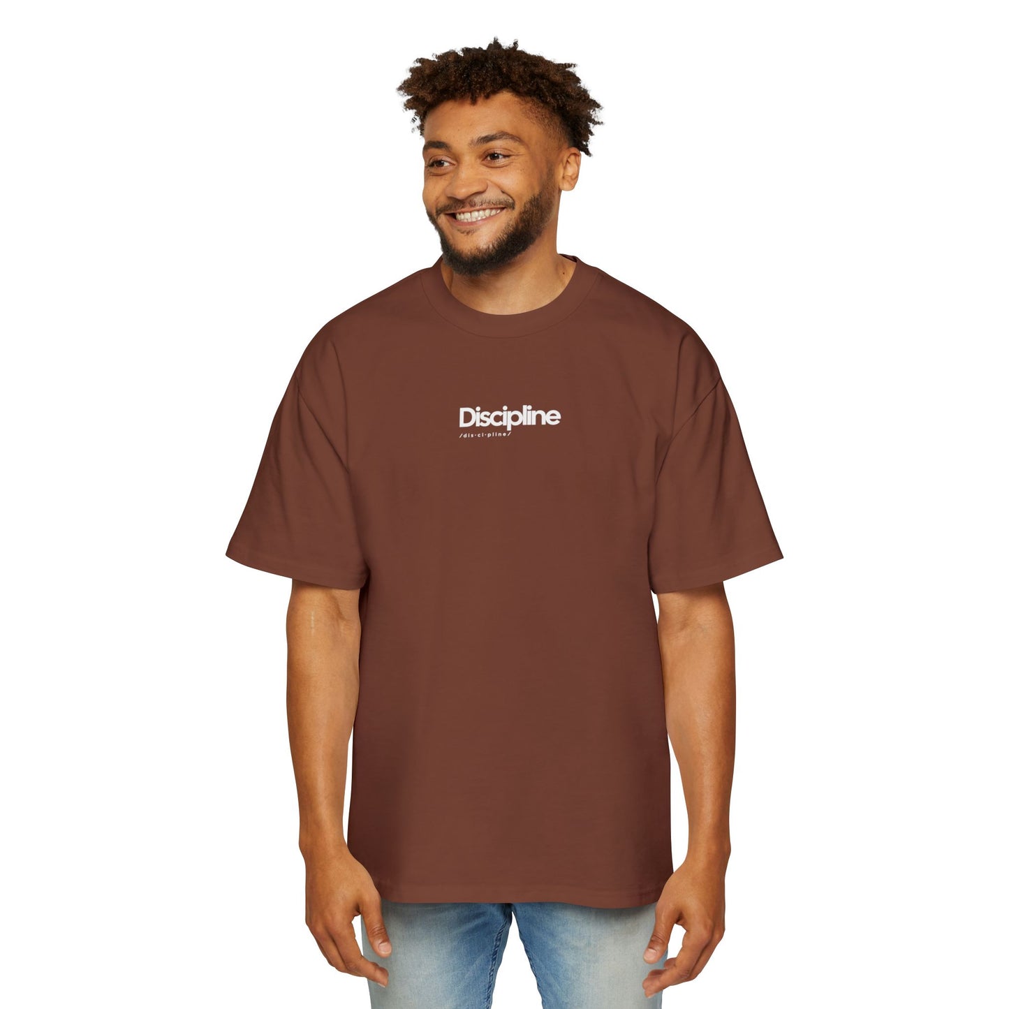 Oversized “Discipline” Tee