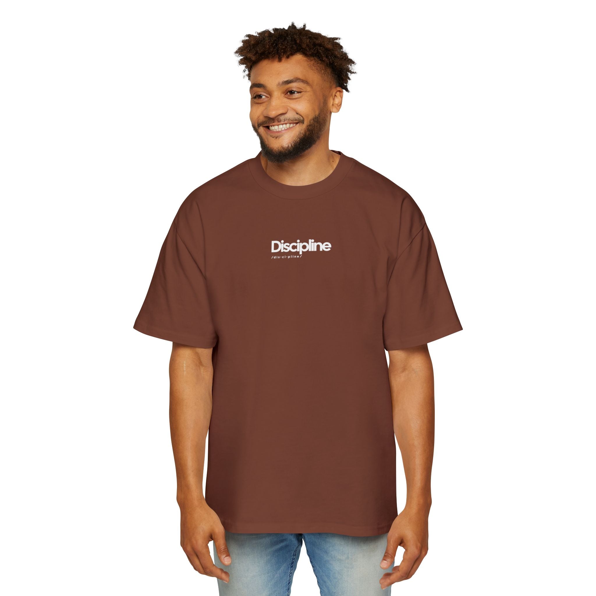 Oversized “Discipline” Tee