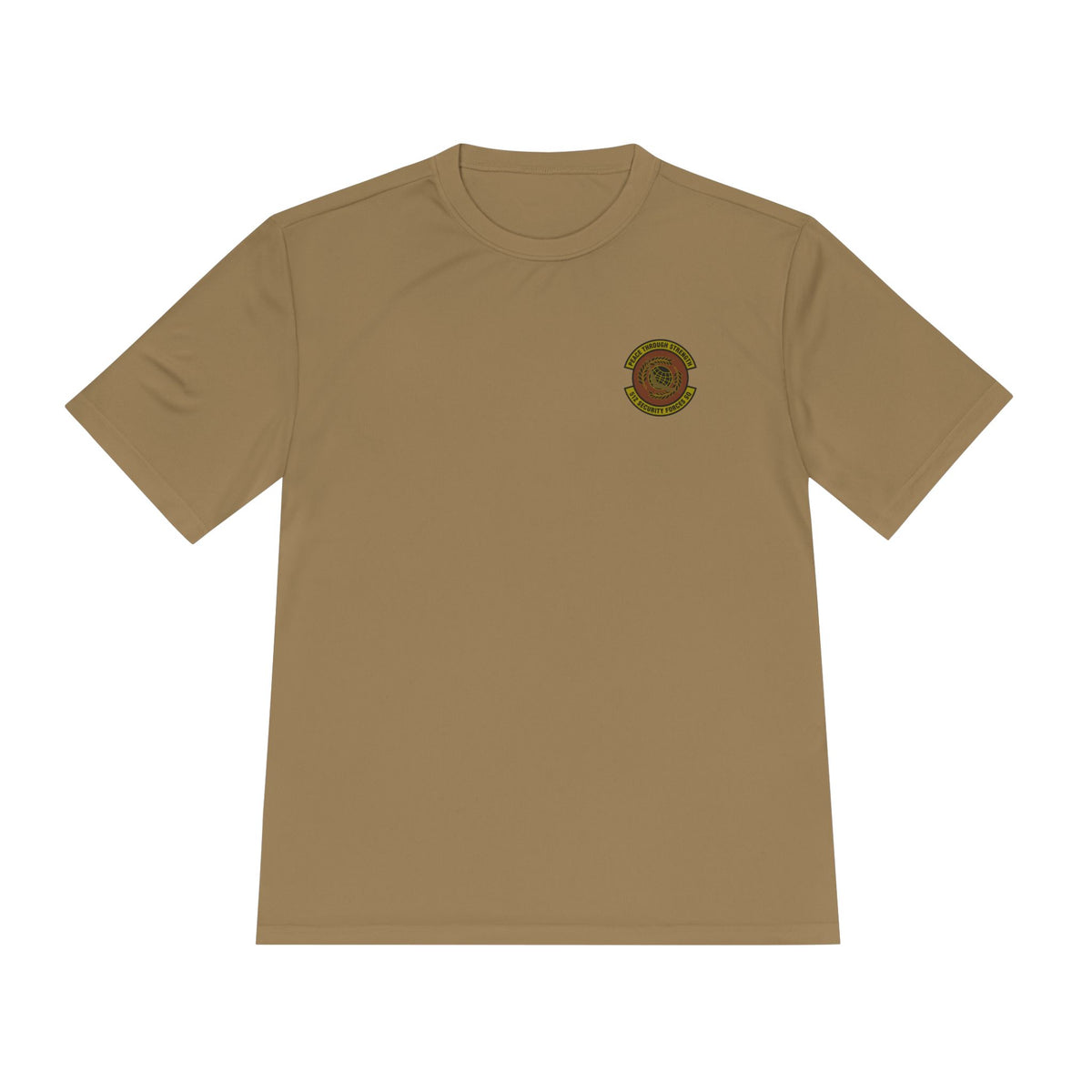 SF Defender Tactical Tee — Sport-Tek Material