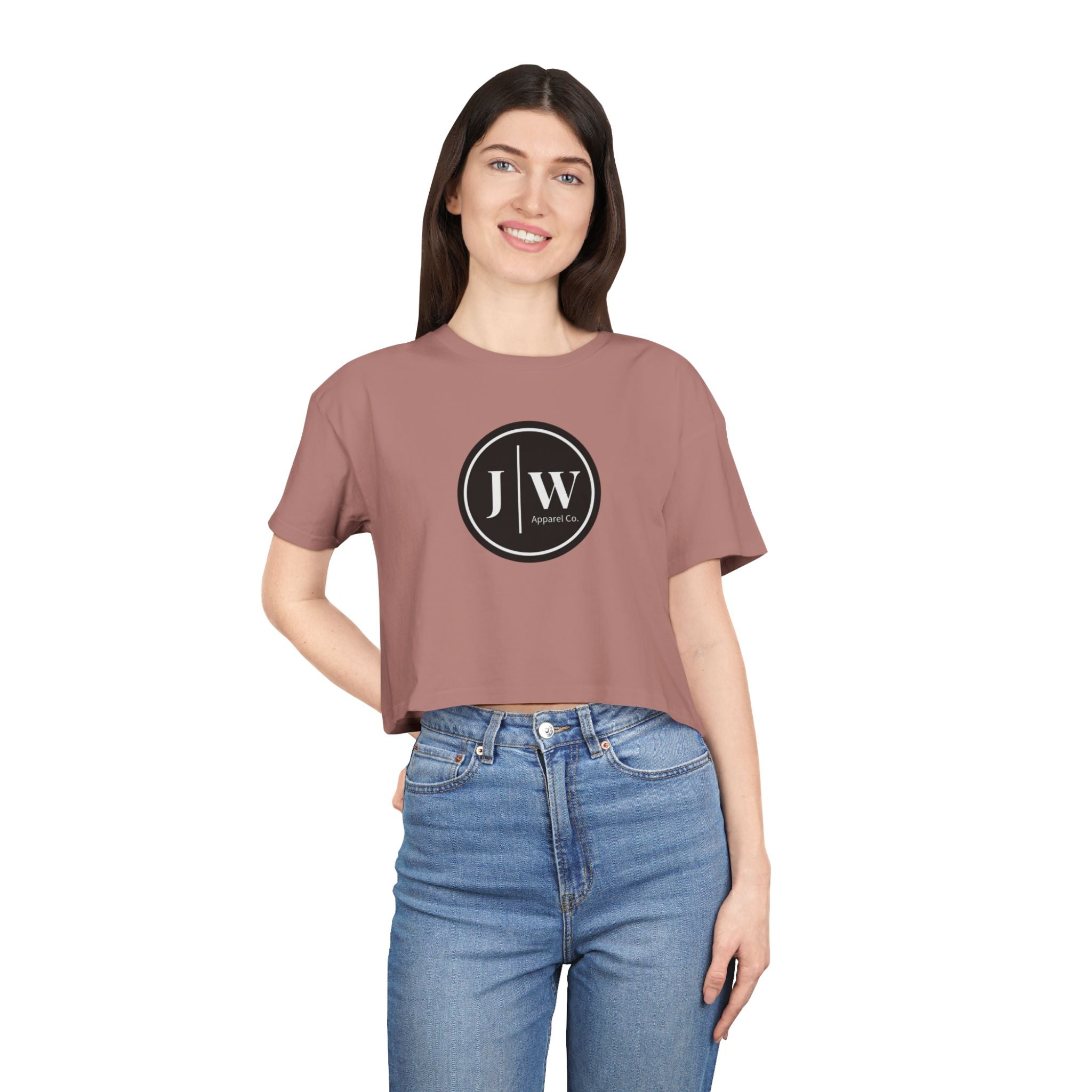 JW “Crop Top” Casual Tee