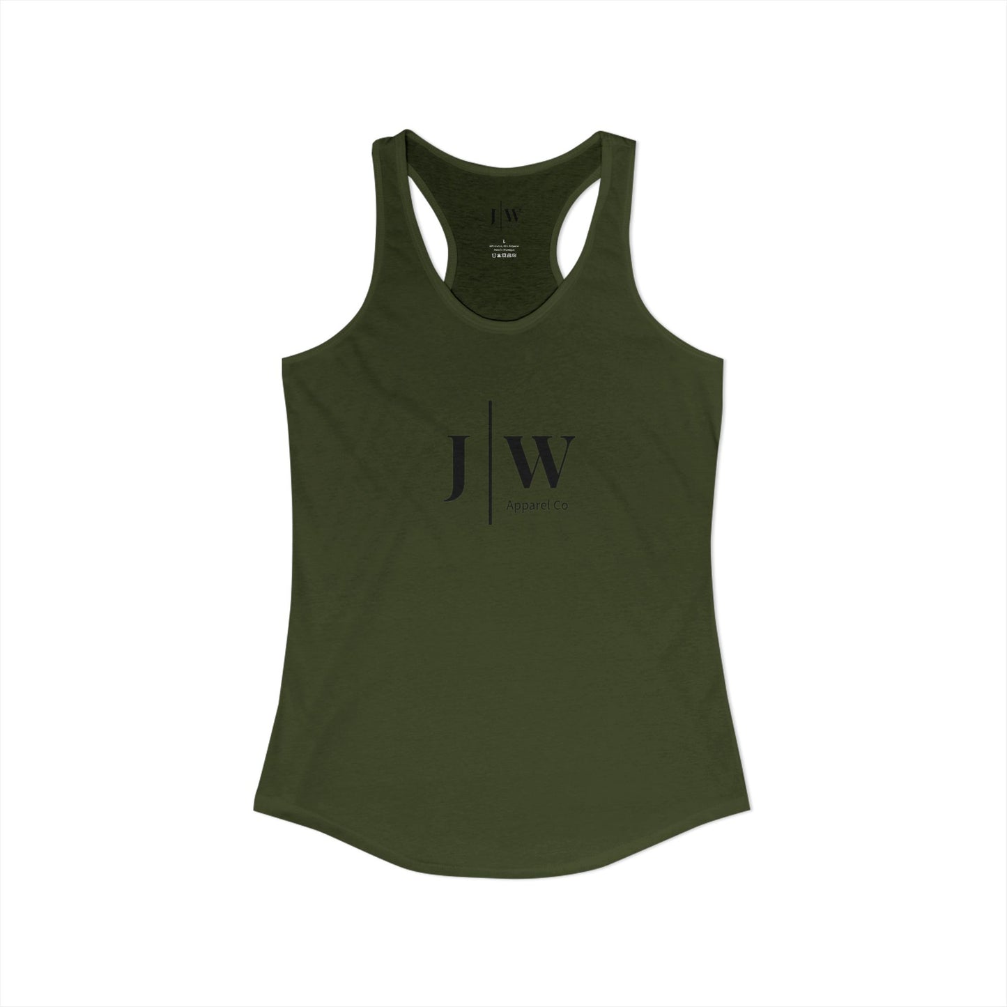 “JW” Women's Racerback Tank
