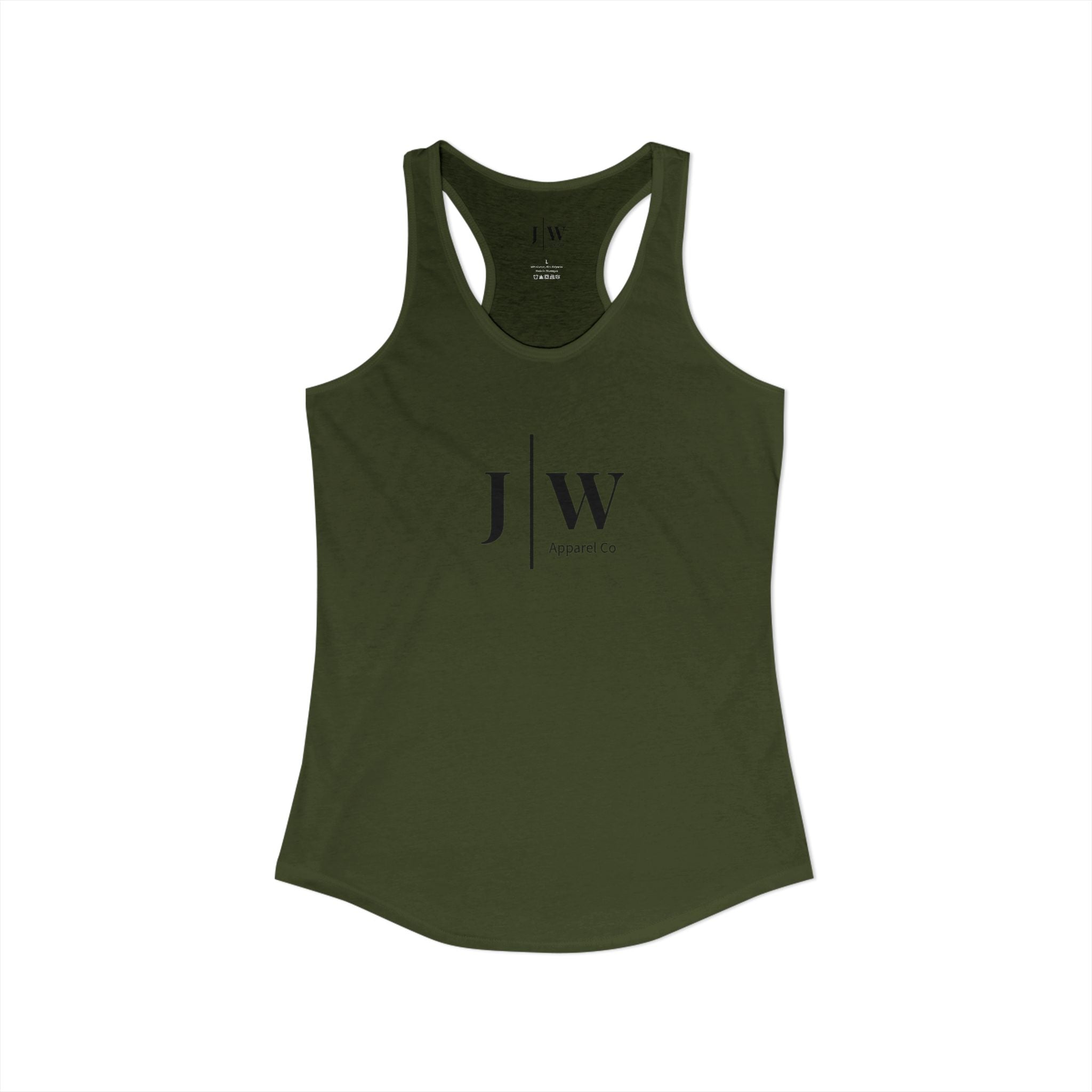 “JW” Women's Racerback Tank