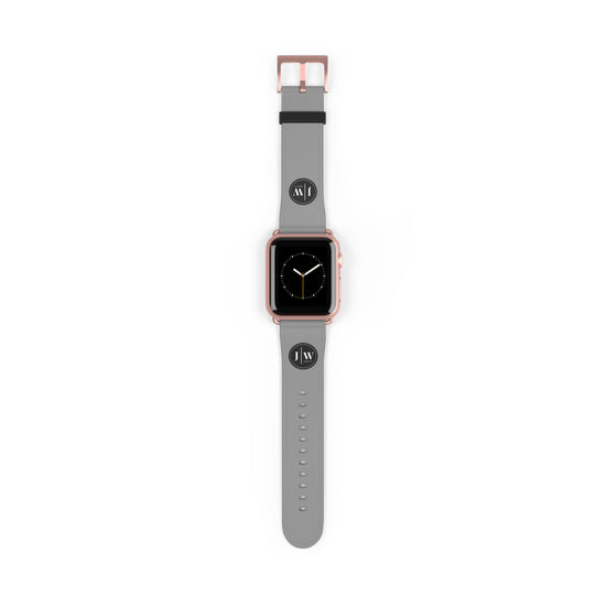 JW “Gray” Silicone Apple Watch Band