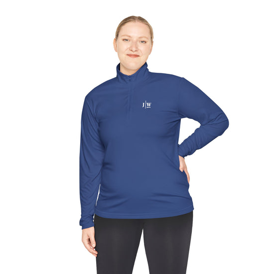 JW “White Logo” Quarter-Zip Pullover
