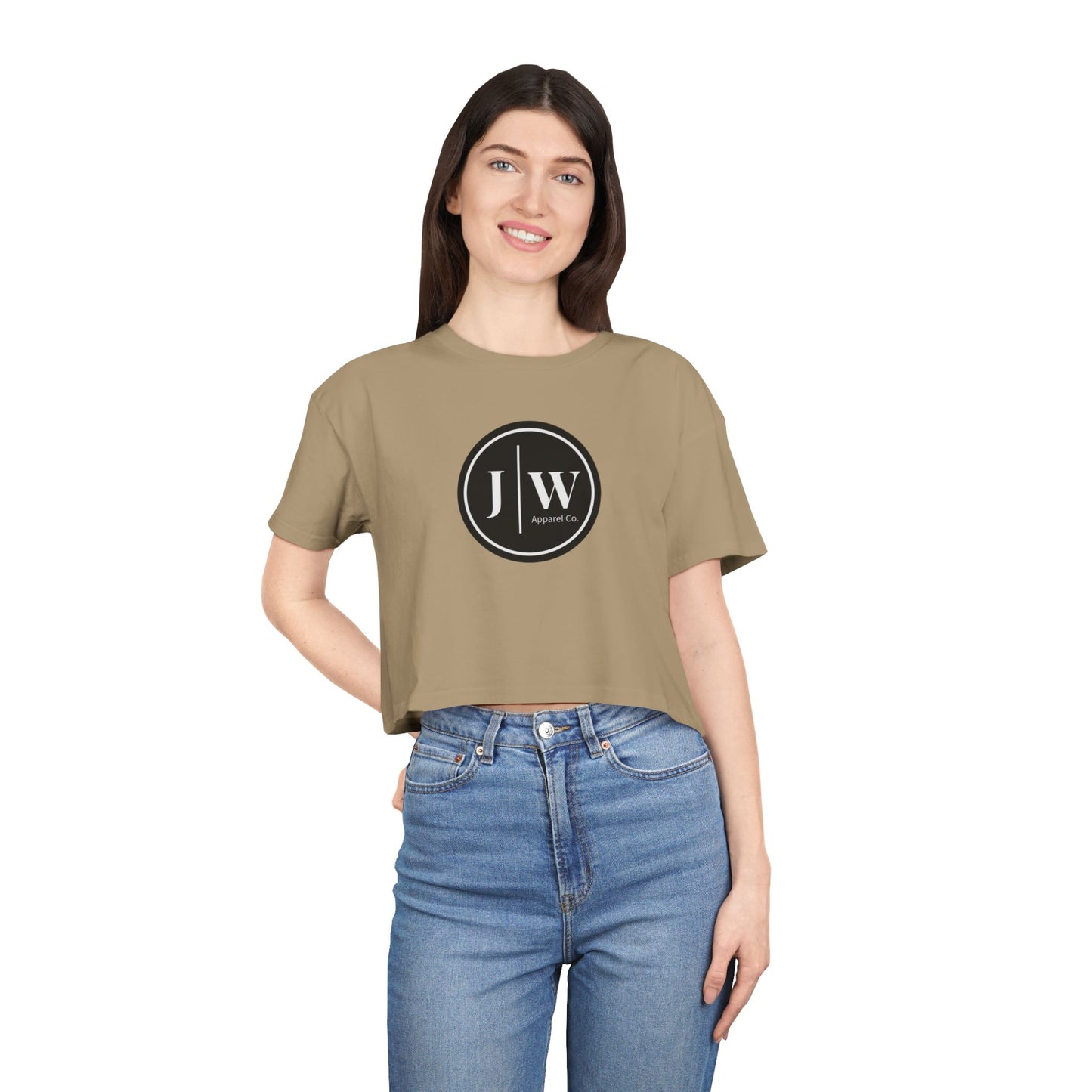 JW “Crop Top” Casual Tee