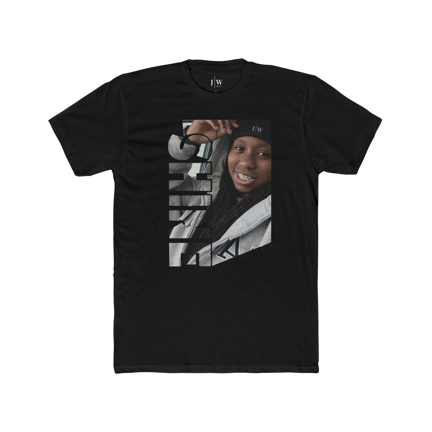 “Shine - Judea White” Portrait Tee