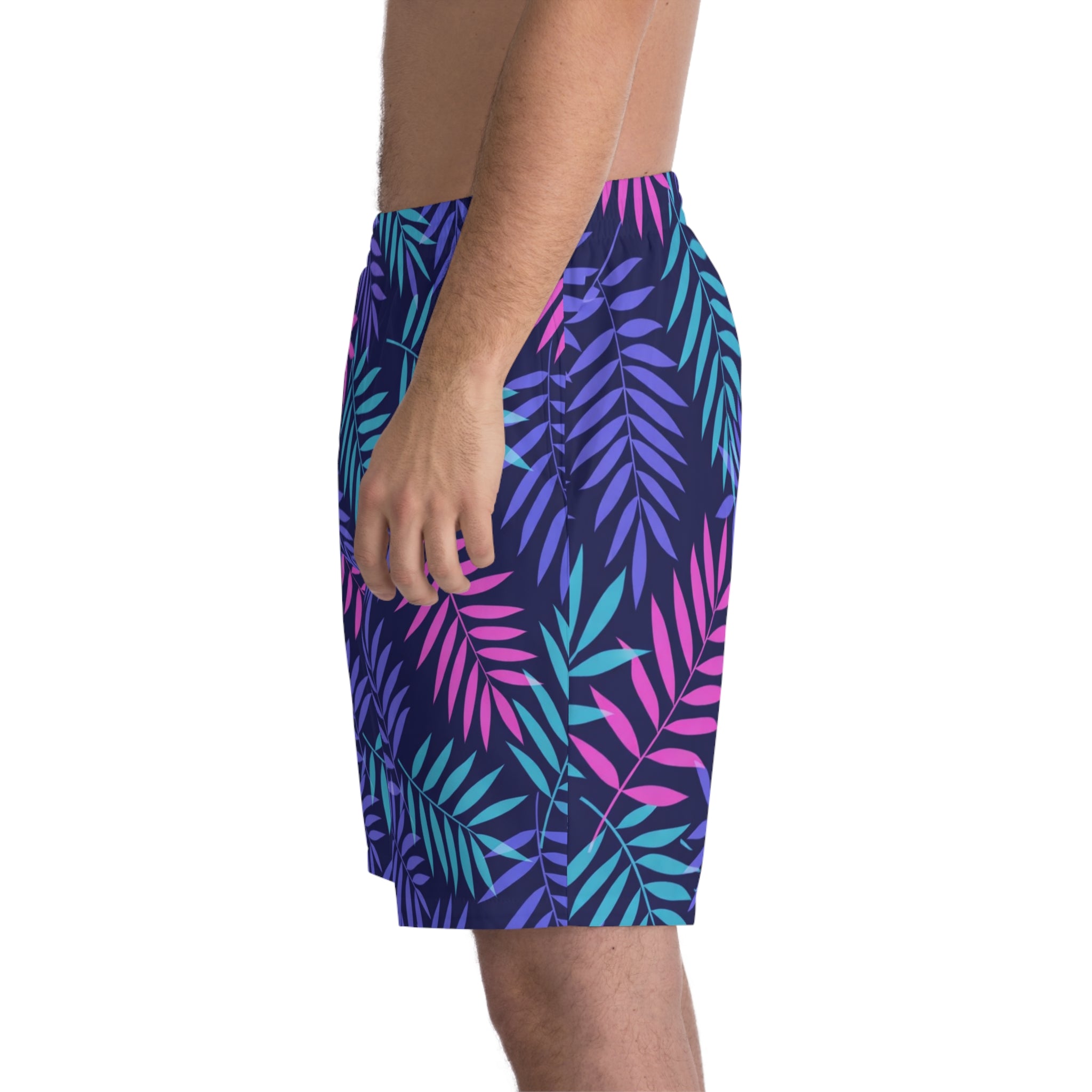 “Tropical Palm” Swim Trunks