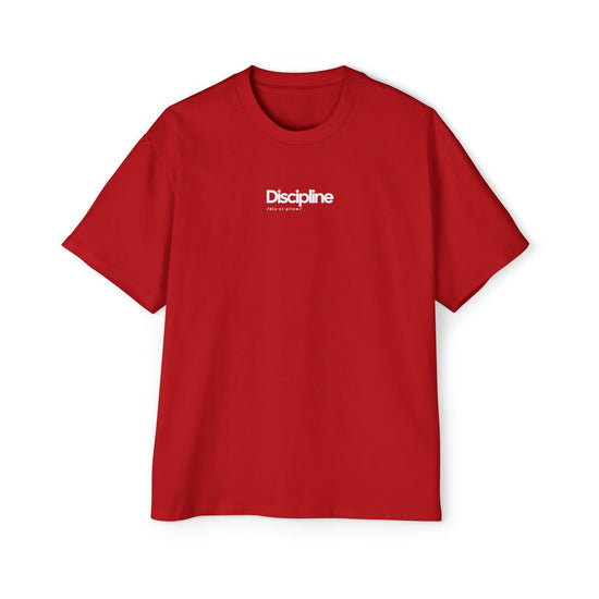 Oversized “Discipline” Tee