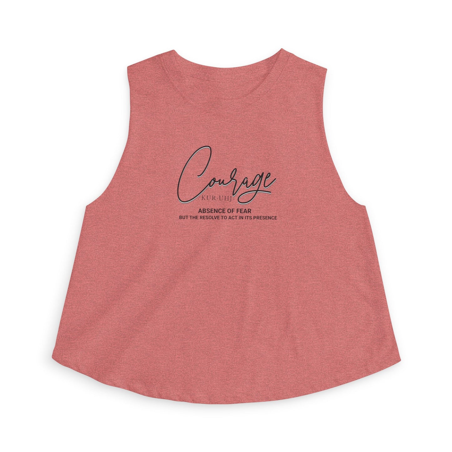 “Courage” Definition Crop Top