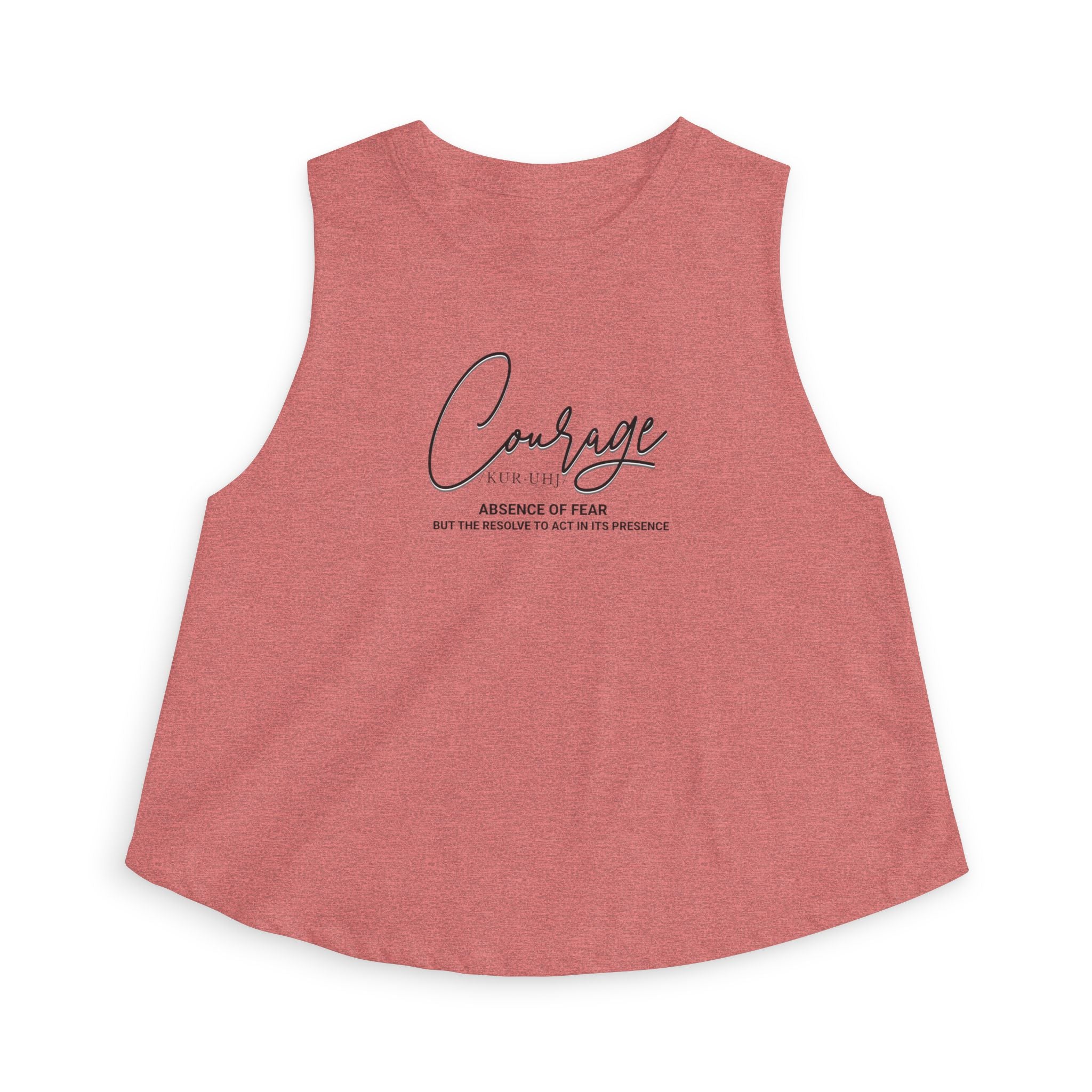 “Courage” Definition Crop Top