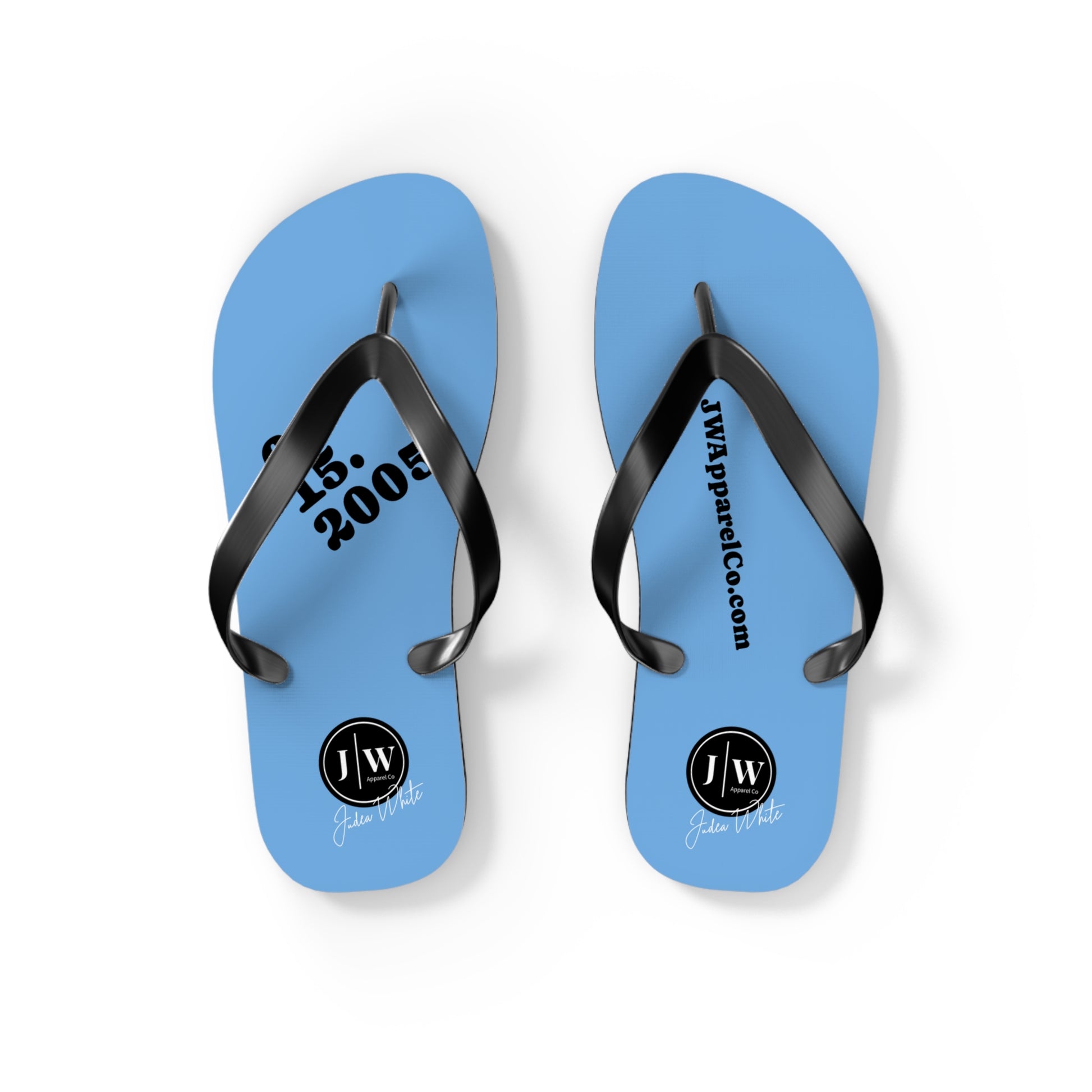 JW “Light Blue” Flip Flops