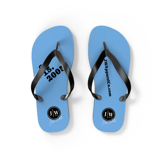 JW “Light Blue” Flip Flops