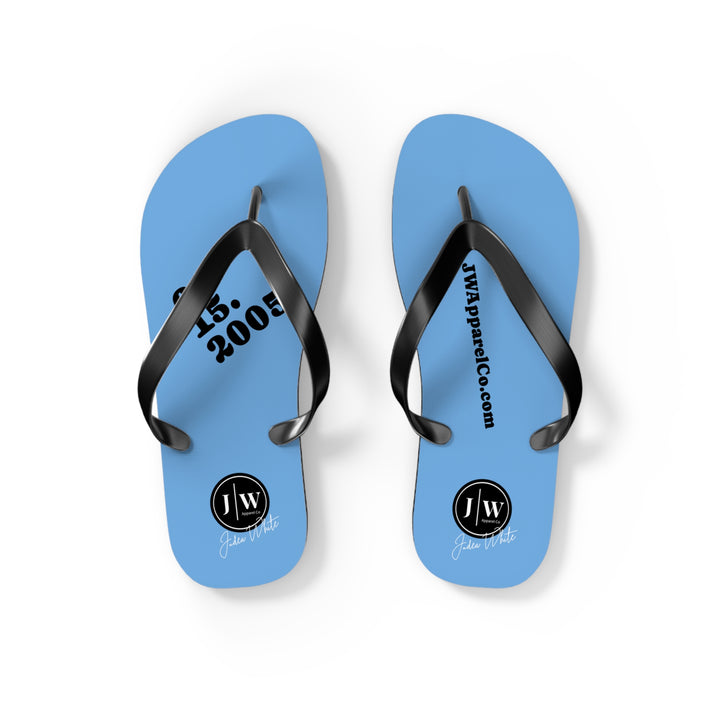 JW “Light Blue” Flip Flops