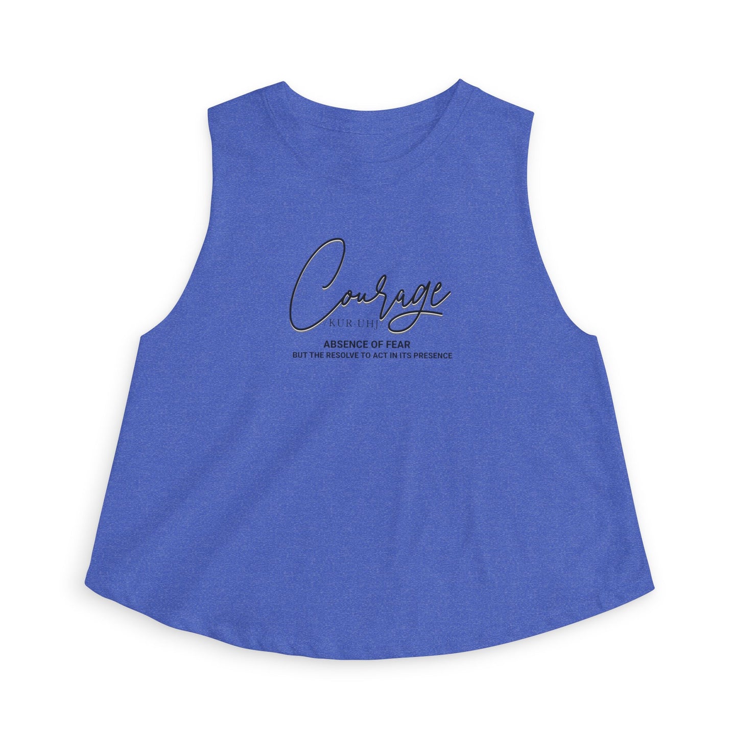 “Courage” Definition Crop Top