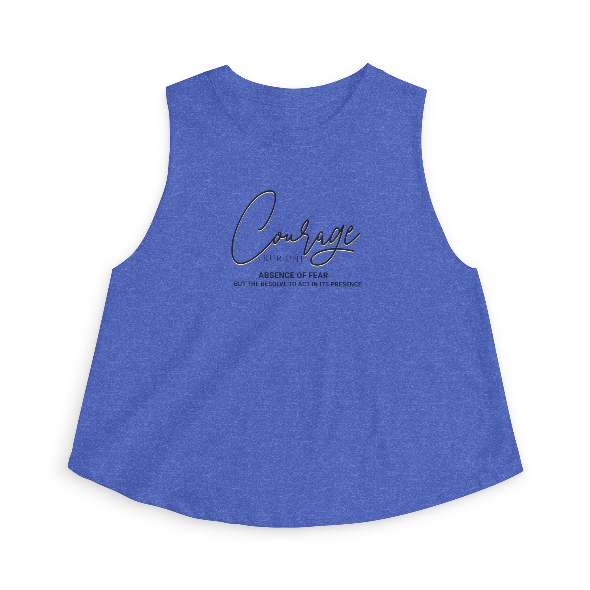 “Courage” Definition Crop Top