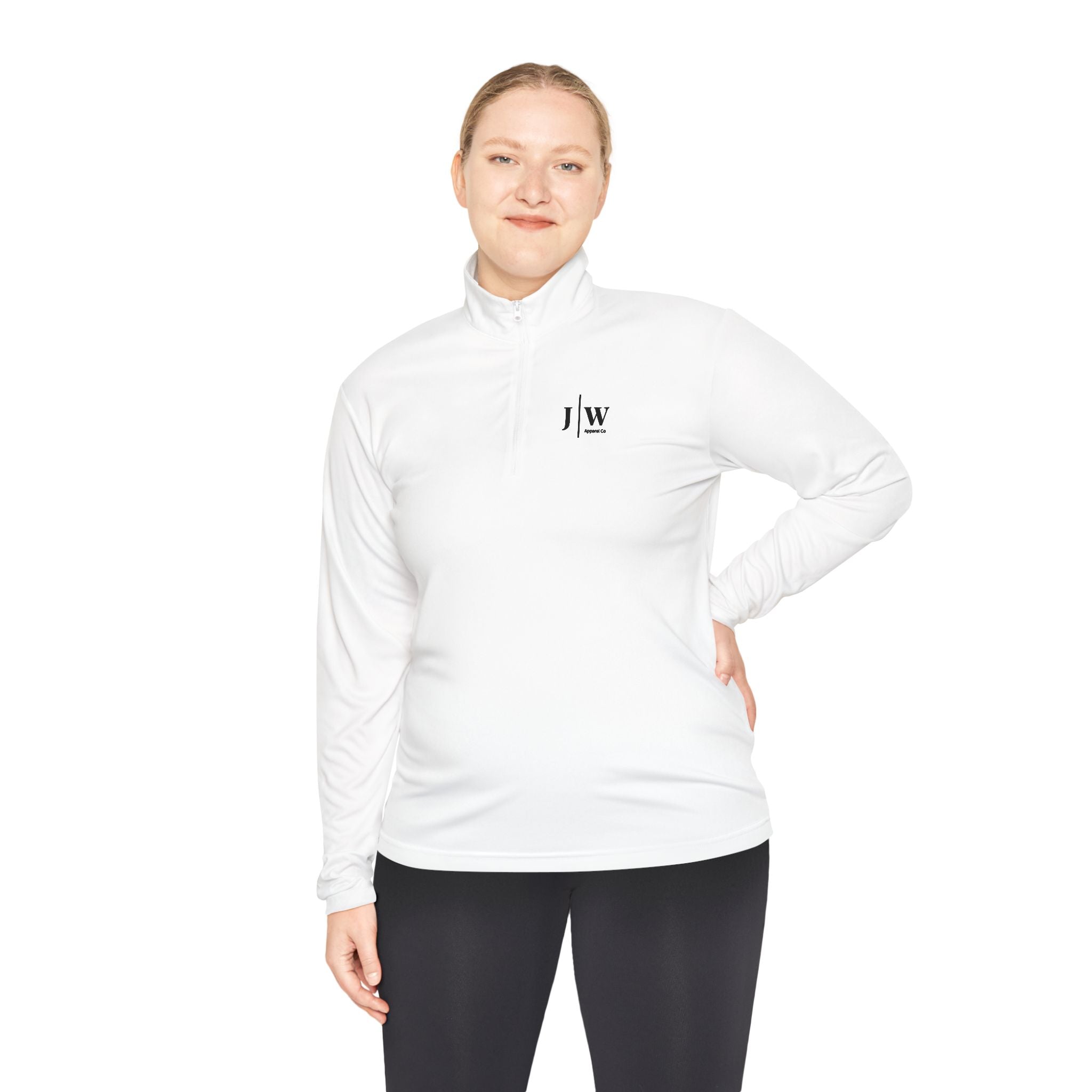 JW “White Logo” Quarter-Zip Pullover