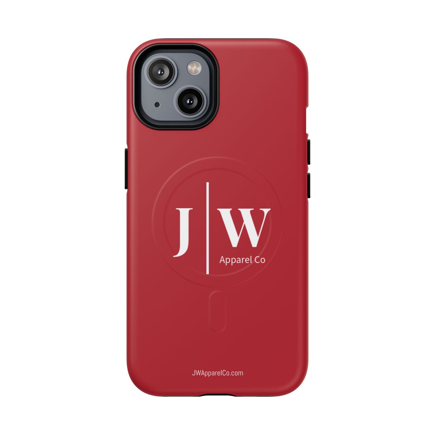 Tough “Dark Red” Magnetic iPhone Case