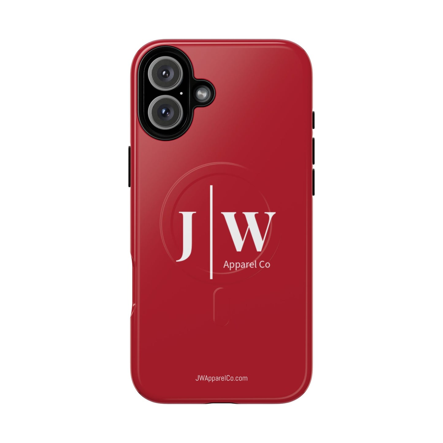 Tough “Dark Red” Magnetic iPhone Case