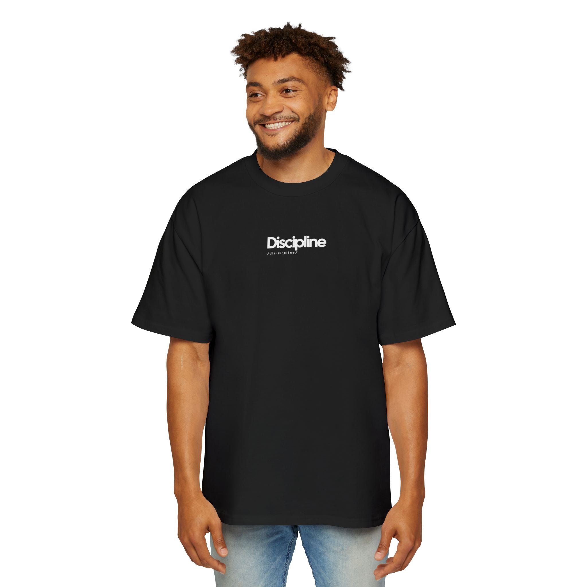Oversized “Discipline” Tee